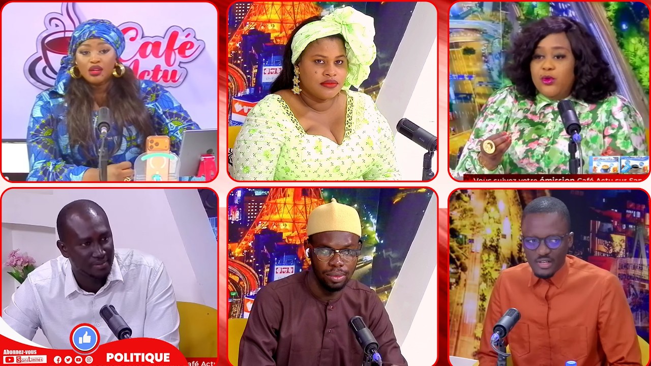 Matinale Café Actu avec Mamy Samb, Nabou Cor et l'équipe du MERCREDI 11 MARS 2026