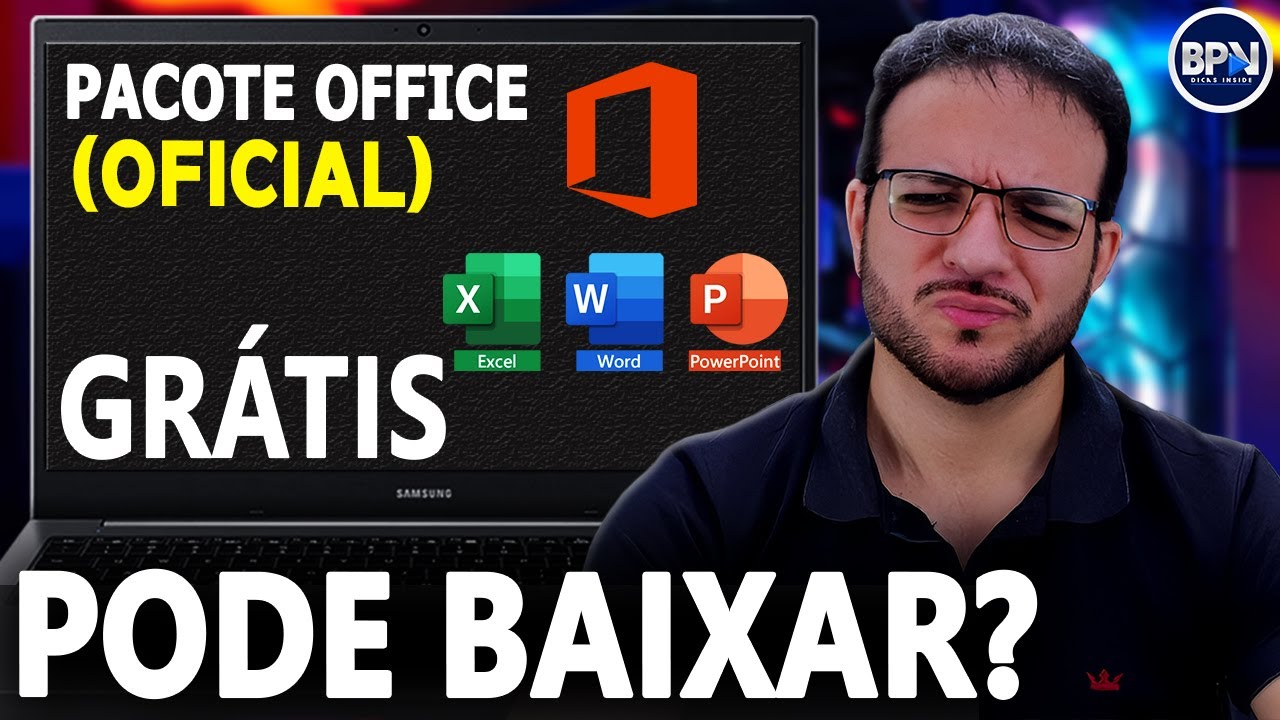 Como usar o MICROSOFT OFFICE GRÁTIS OFICIAL!