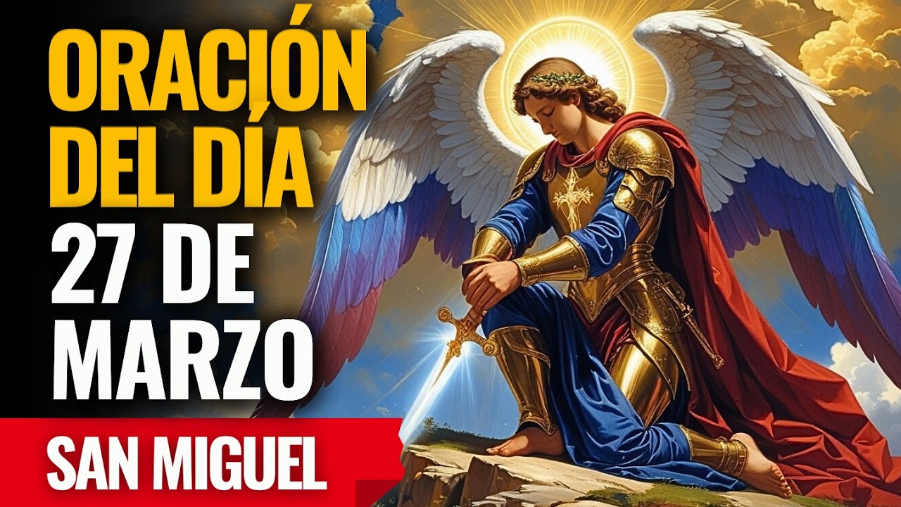 ¡San Miguel derrama paz profunda en cada área de tu vida! Reza ahora