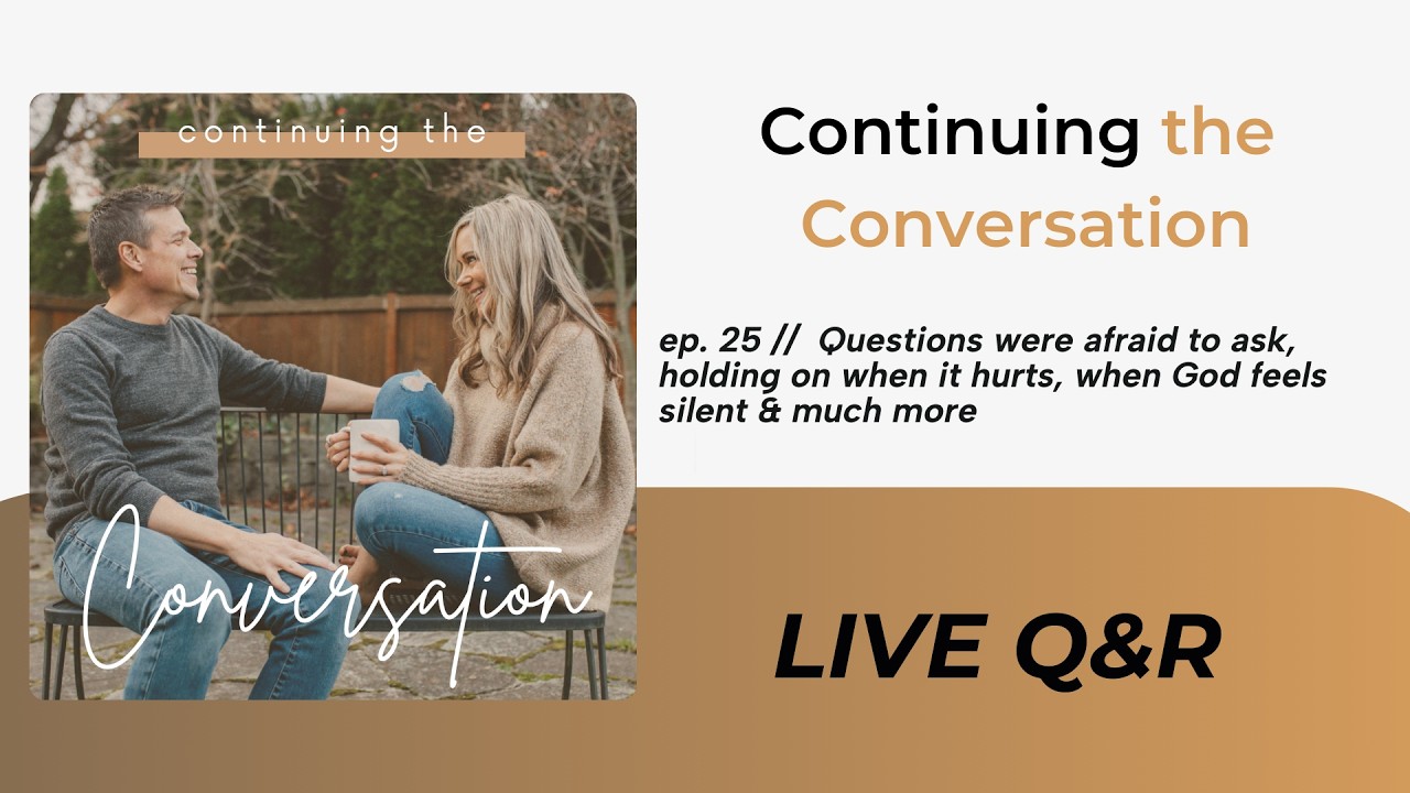 Live with Grant & Laurel: S2, E25: Questions we're afraid to ask, Holding on when it hurts & More