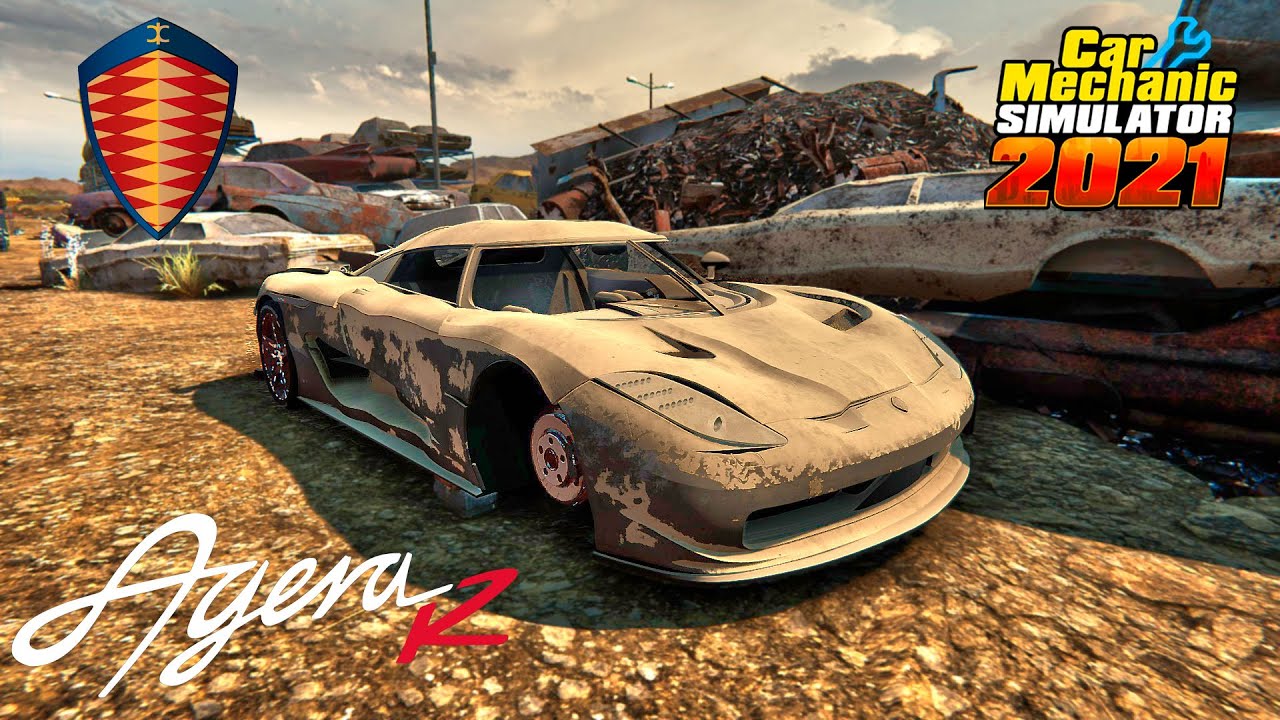 Koenigsegg Agera R (Hammerdal Strale S) restoration - Car Mechanic Simulator 2021