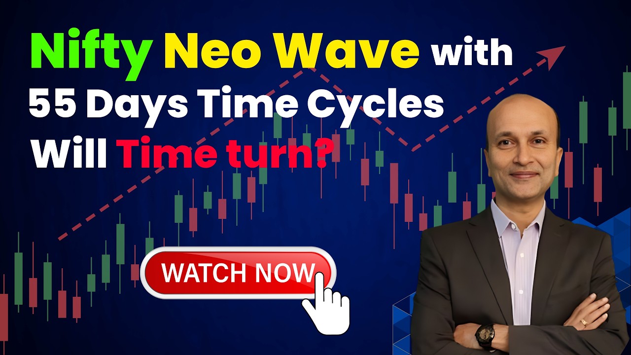 Nifty Neo Wave with 55days Time Cycle. Will Time turn? Friday @ 4PM