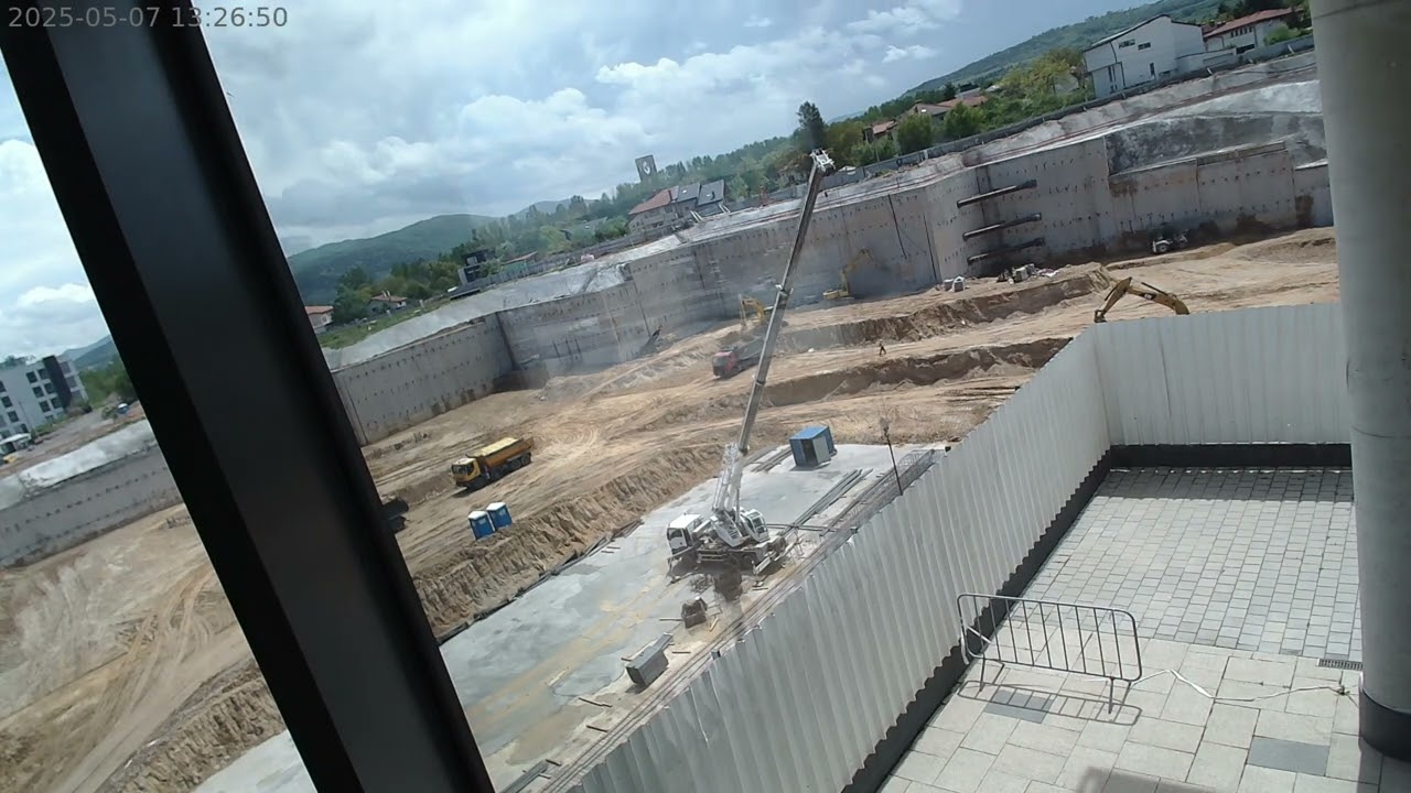 Garitage Park Office Tower 2025.05.07 construction timelapse (cam2)
