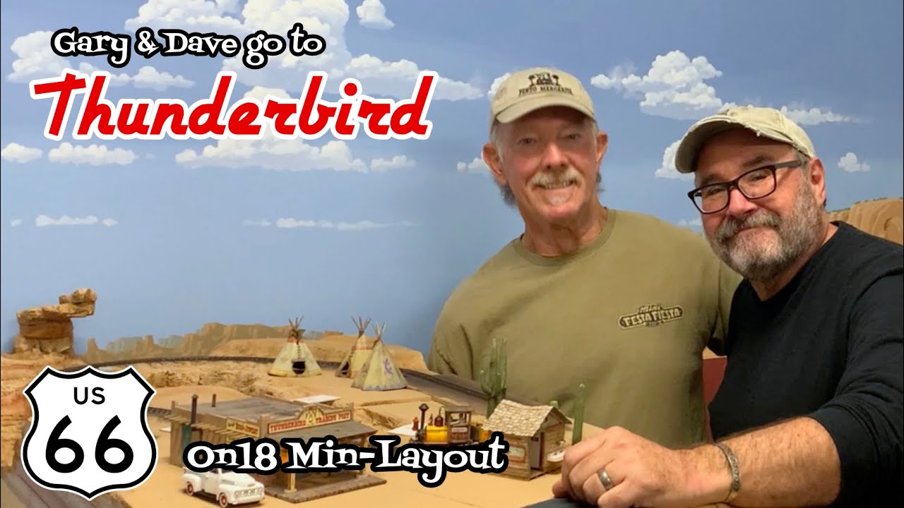 Гэри и Дэйв едут в Thunderbird! | Мини-макет Route 66
