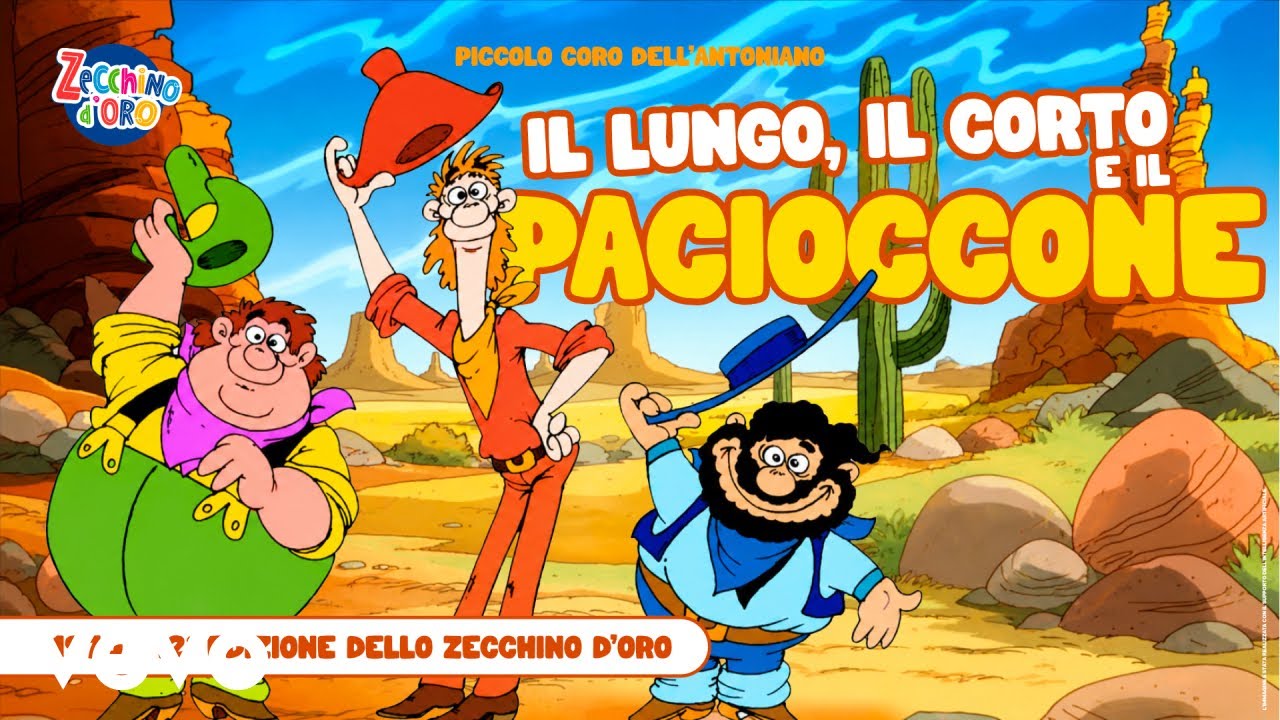 Piccolo Coro dell'Antoniano - Il lungo, il corto e il pacioccone (Cartoon)