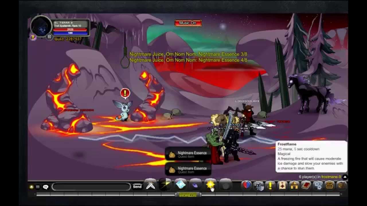 frostmane quest AQW