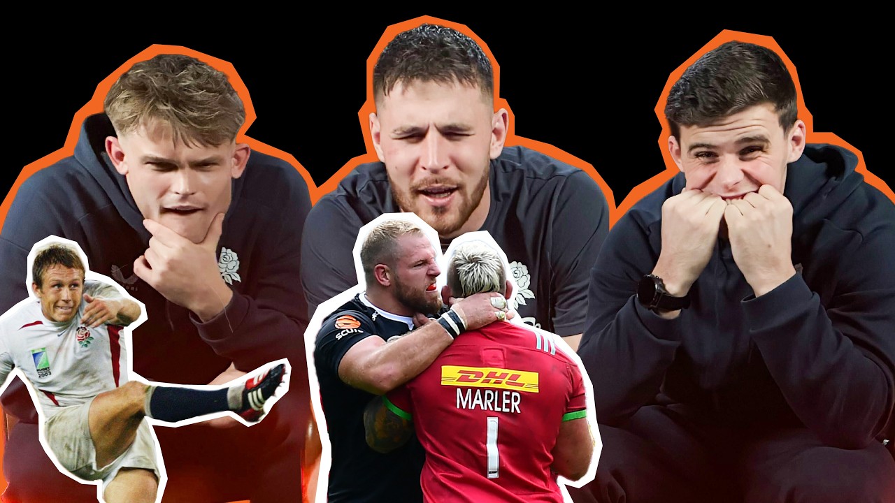 England Players React To MOST ICONIC Rugby Moments!