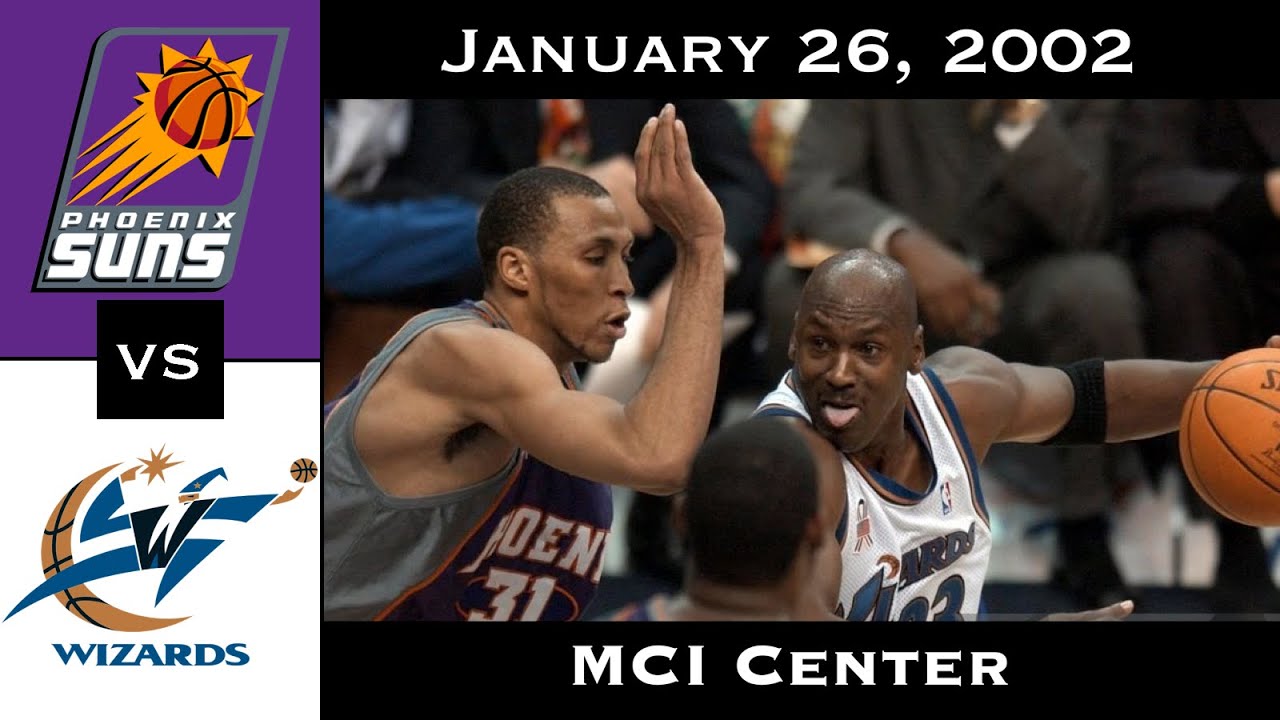 Full Game: The 41-Point Declaration | Suns vs Wizards (January 26, 2002)