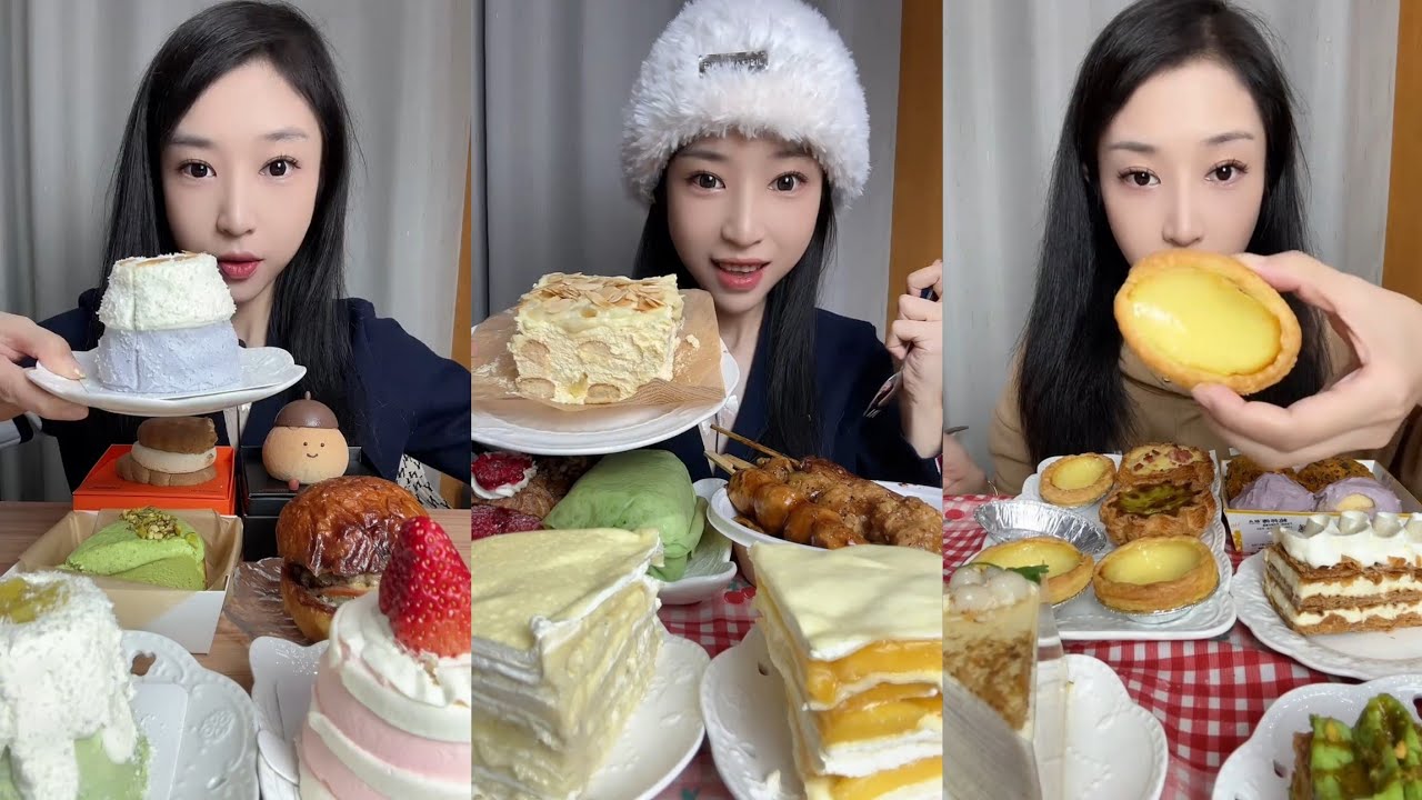 Eating cake 🍰🎂 dessert 🎂 MUKBANG Swakathik #cakeeating #cake #dessert#chocolatecake