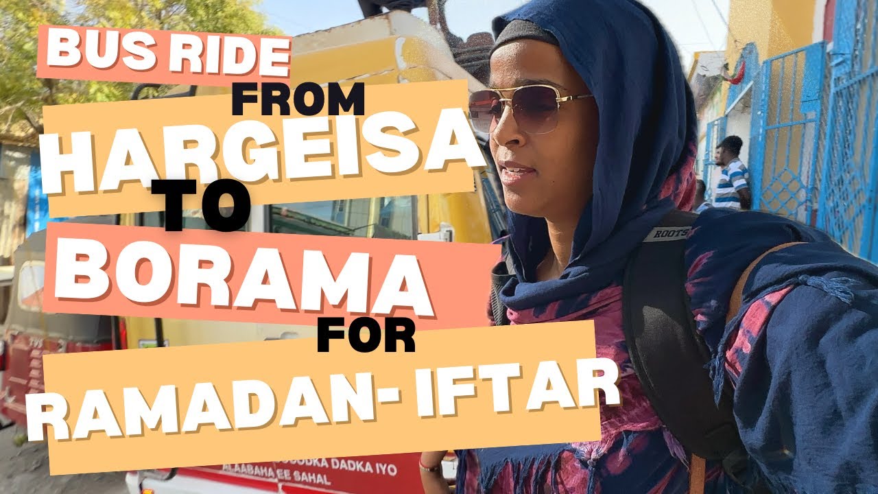 Going from Hargeisa to Borama for Ramadan Iftar today 🚌🙏🏾❤️
