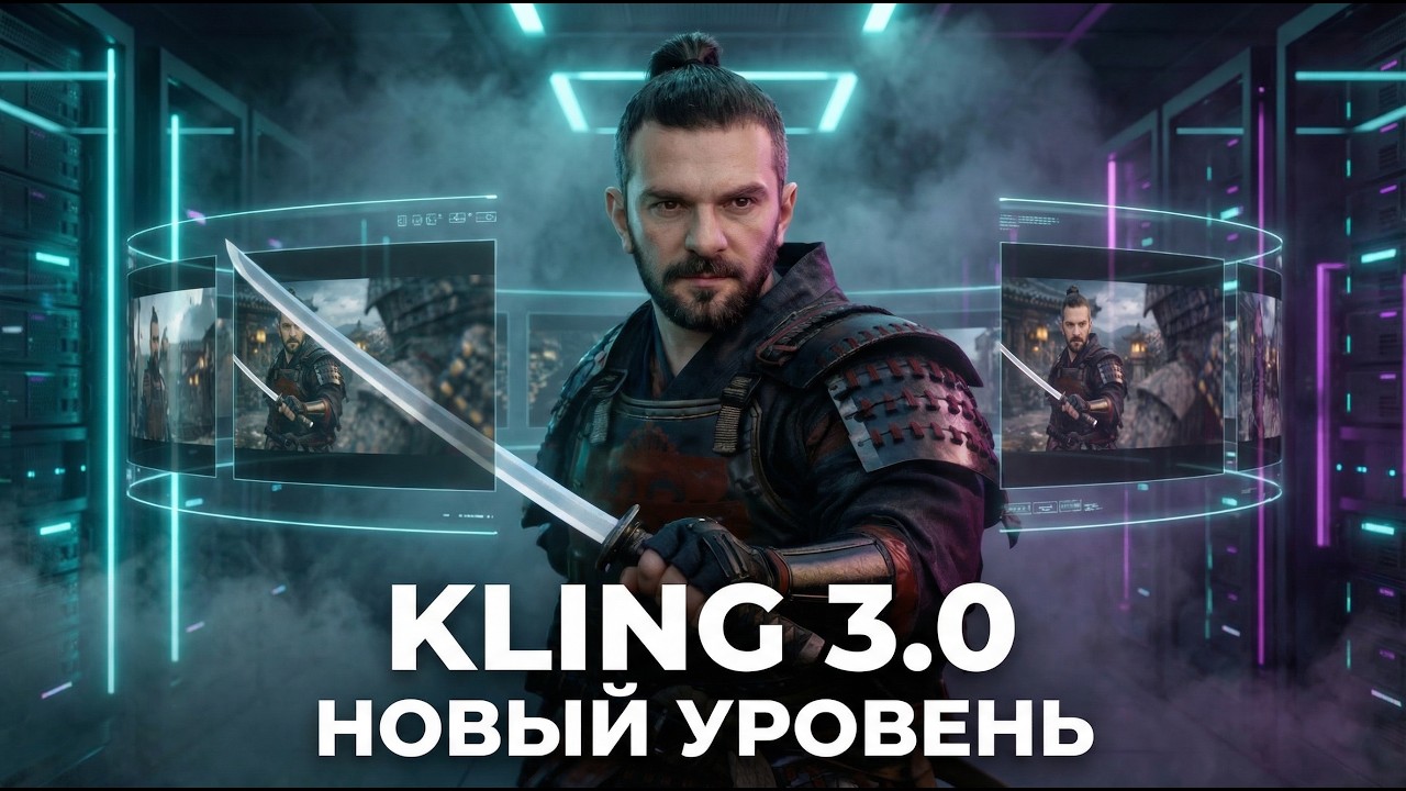 Kling 3.0 Обзор новой модели | Как пользоваться Video 3.0 | Стоимость генераций | Примеры видео