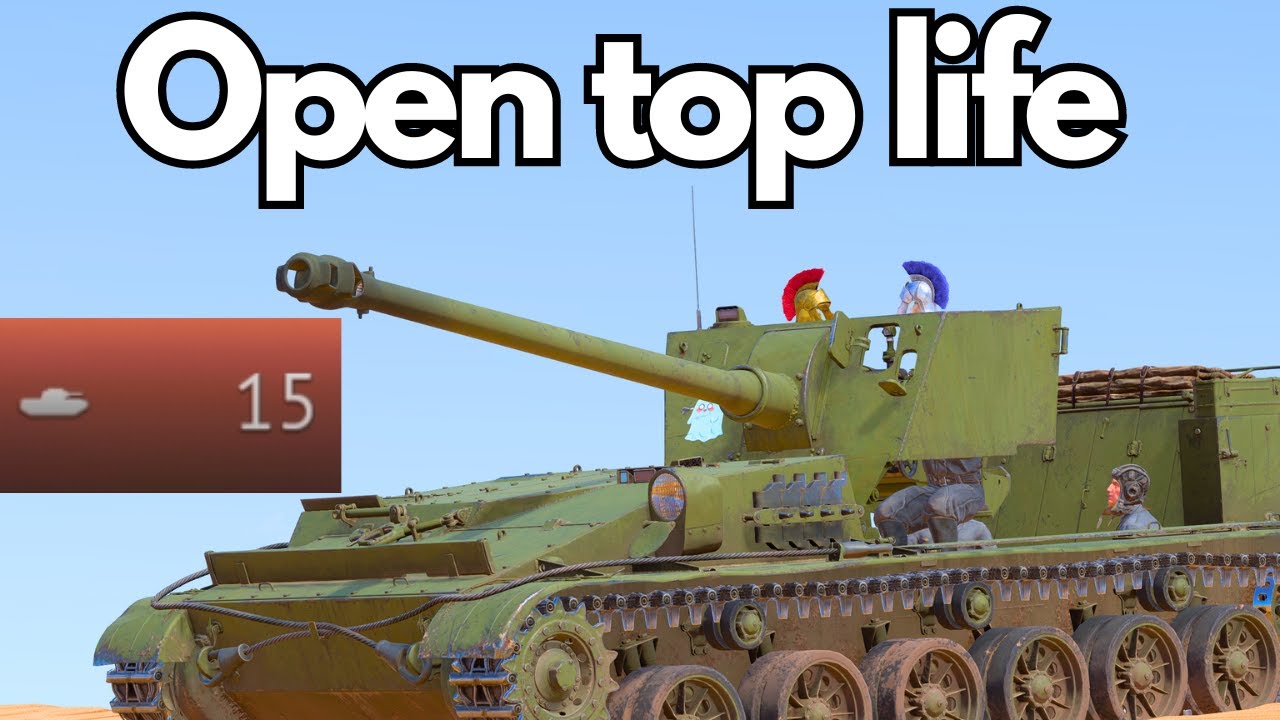 The Open Top Life - Su-100P In War Thunder