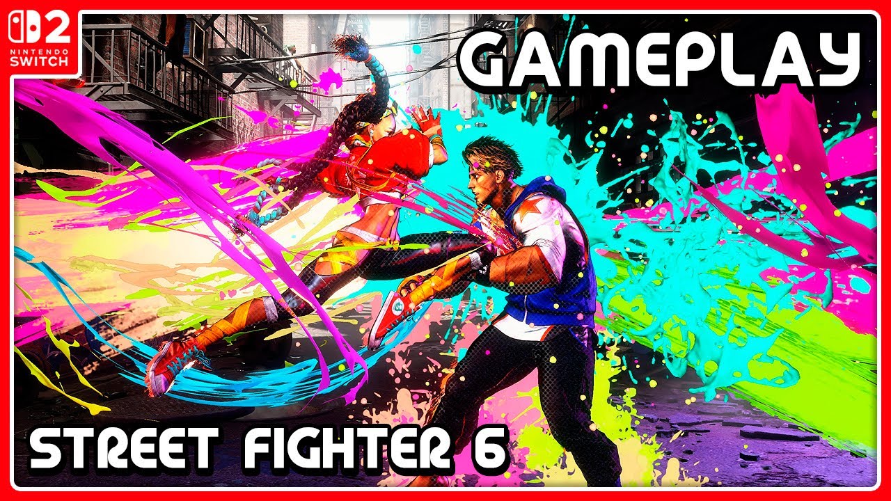 Street Fighter 6 se ve DE LOCOS en Nintendo Switch 2 - DSimphony