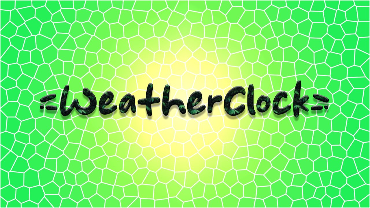 WeatherClock2D Unity Time and Weather Tool