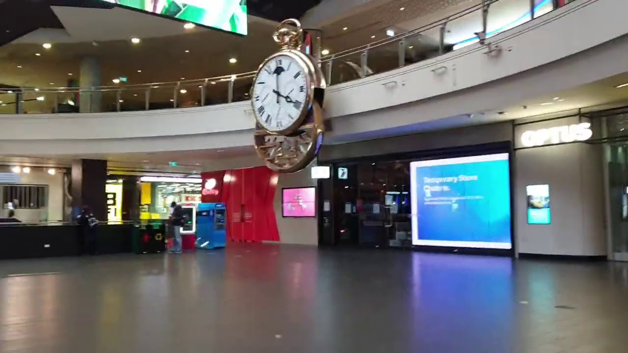 Empty Stage 4: The Iconic Waltzing Mathilda Melbourne Central Clock