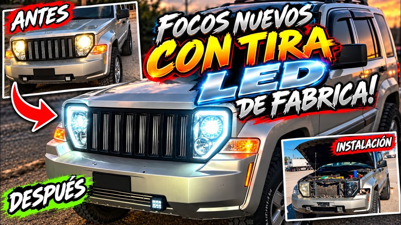 3 modificaciones JEEP LIBERTY KK (2008-2012) JEEP CHEROKEE KK