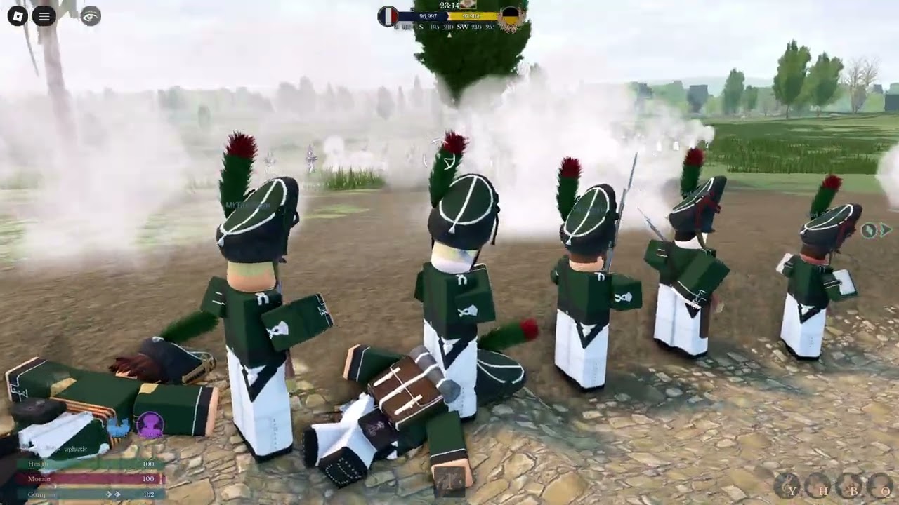 Napoleonic Wars Roblox | Danish Guard Elites + 84e Irish vs NR4 + VG 3eme