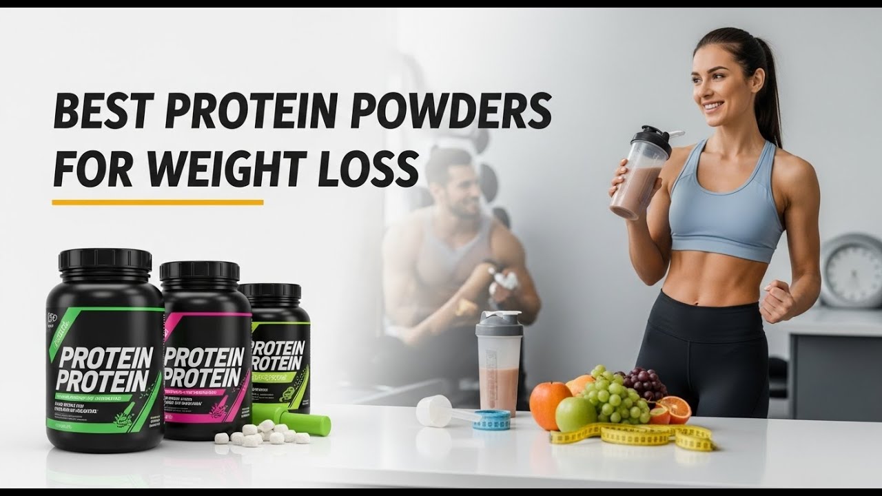✅ TOP 5 Best Protein Powders for Weight Loss and Fat Burn