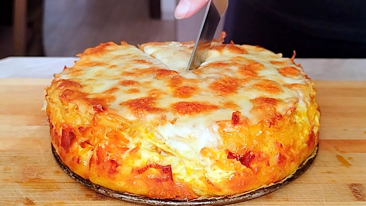 Боже как вкусно! Я научила этому всех своих подруг. Картофельный пирог с сырной начинкой