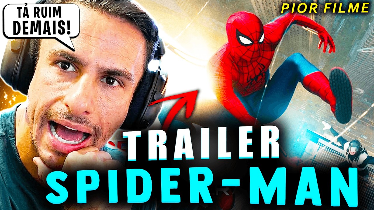 SUPER XANDÃO REAGINDO - SPIDER-MAN: UM NOVO DIA | TRAILER OFICIAL