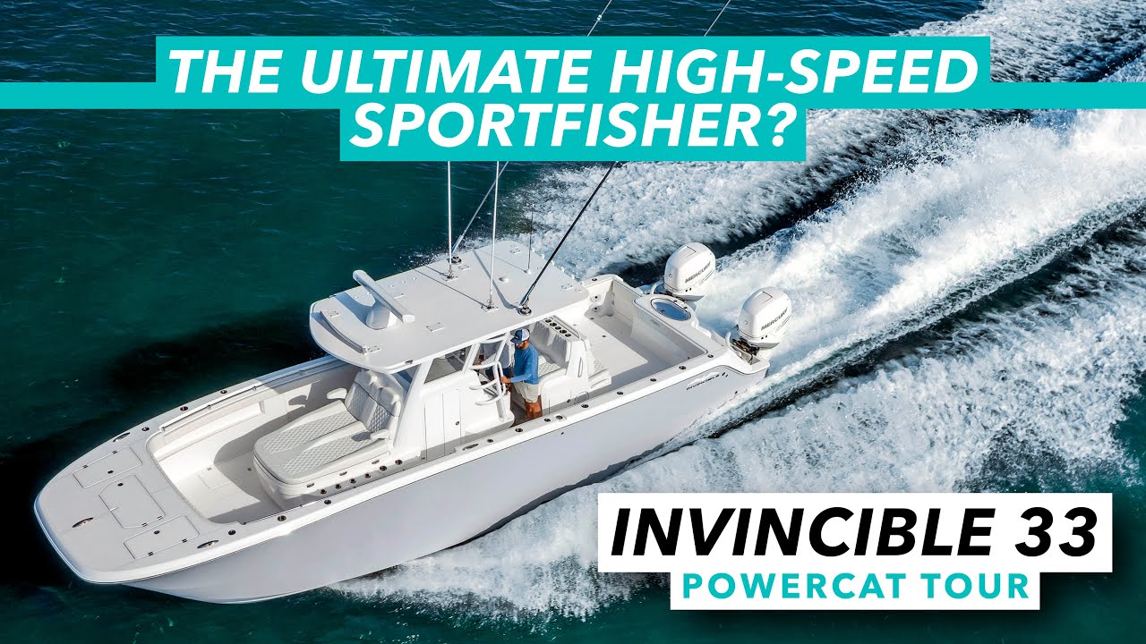 The ultimate high-speed sportfisher? Invincible 33 powercat tour | Motor Boat & Yachting