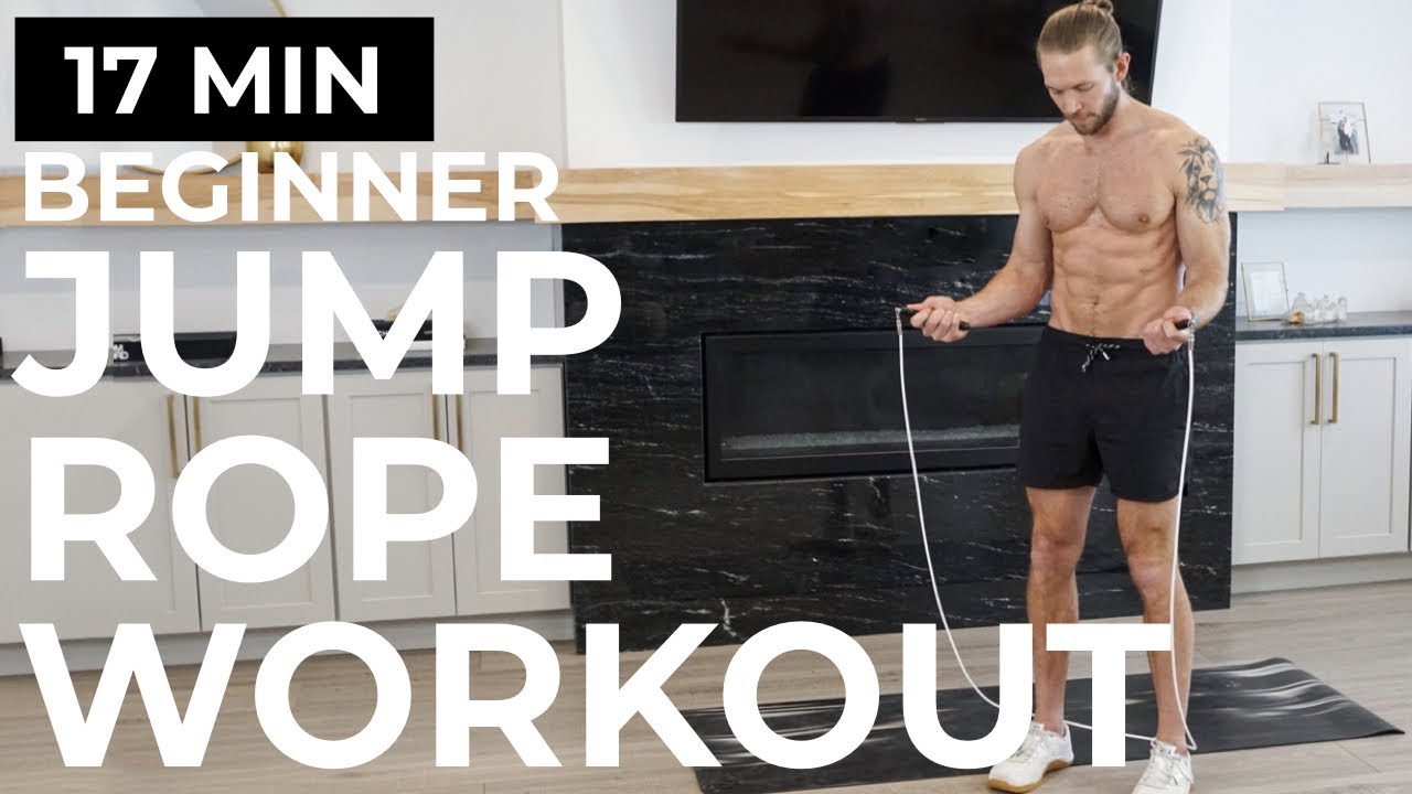 17 MIN BEGINNER JUMP ROPE WORKOUT |  HIIT JUMP ROPE WORKOUT FOR BEGINNER