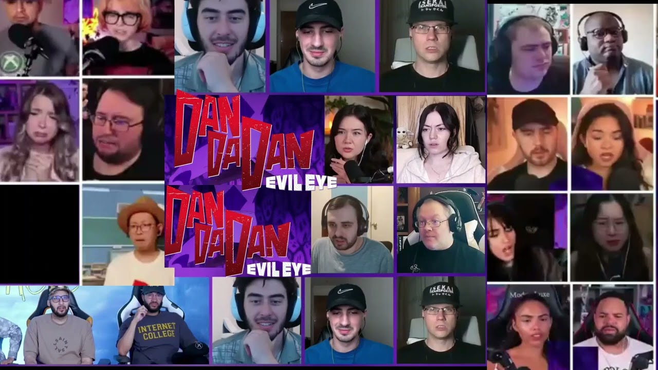 DANDADAN Season 2 Episode 3 Reaction Mashup| Jiji’s Evil Eye Showdown & Momo’s Volcanic Mayhem!