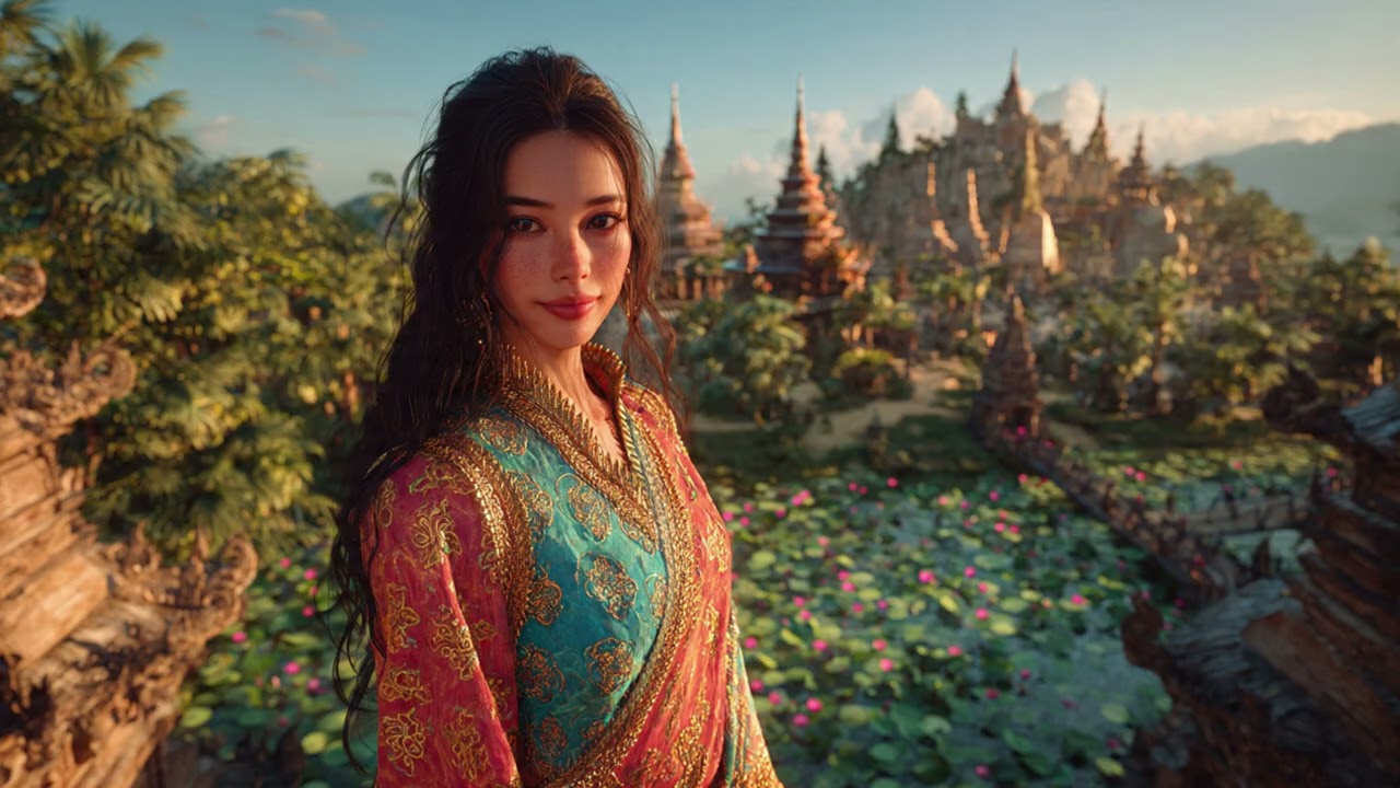 TV Frame Women of the World | Cultural Beauty & Traditional Art Portraits 4K Ambient Gallery