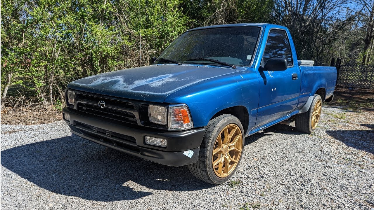 1989-1995 Toyota Pickup Front Bumper, Grille, & Rear Bumper Install
