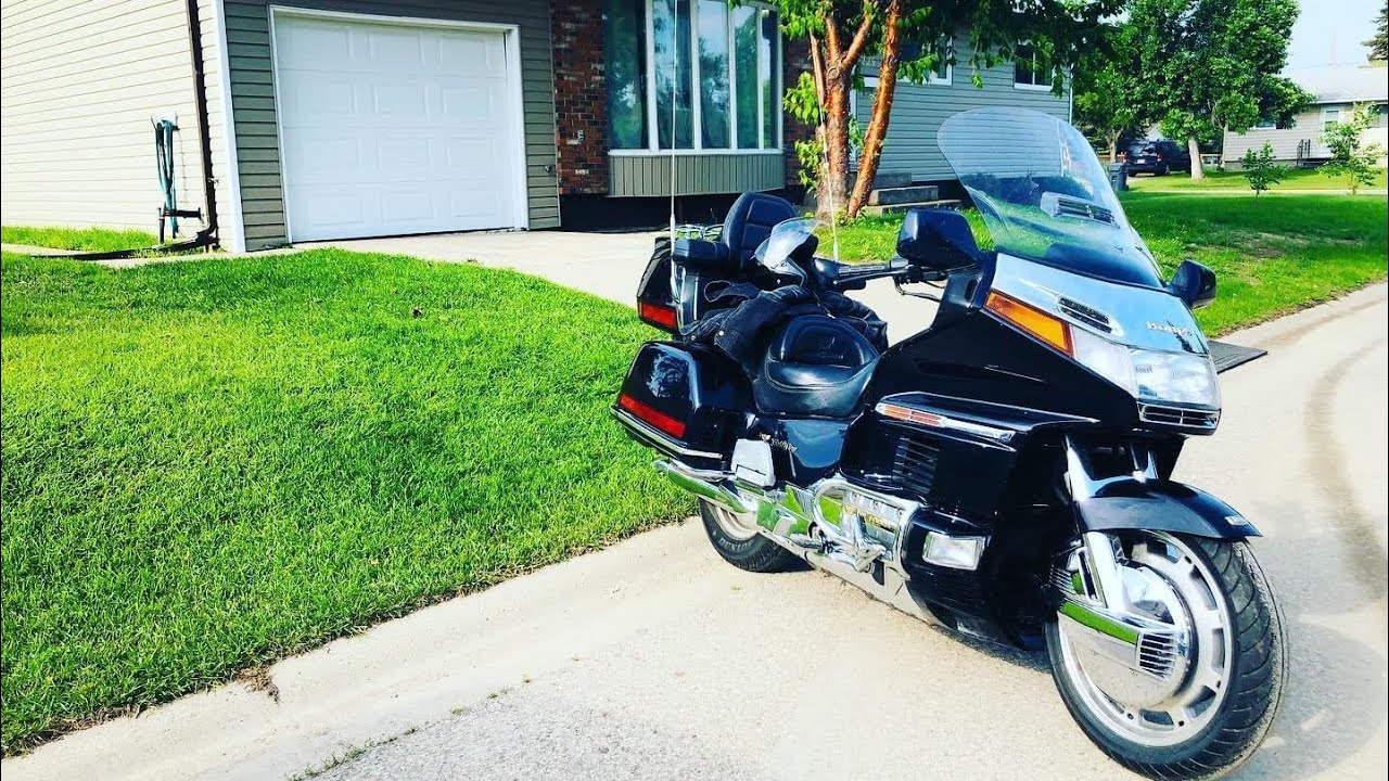 1997 Honda Goldwing GL1500SE walk around and ride