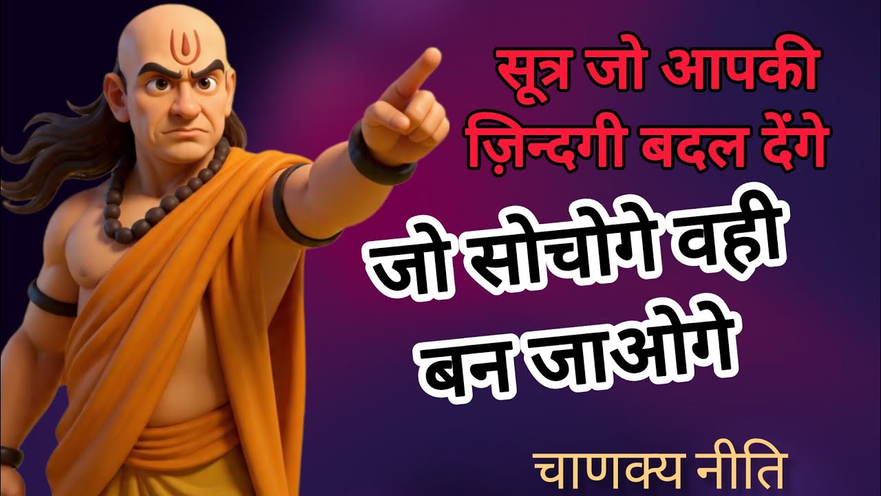 🔥 जो सोचोगे वही बन जाओगे - चाणक्य नीति का सबसे शक्तिशाली सच! 🔥