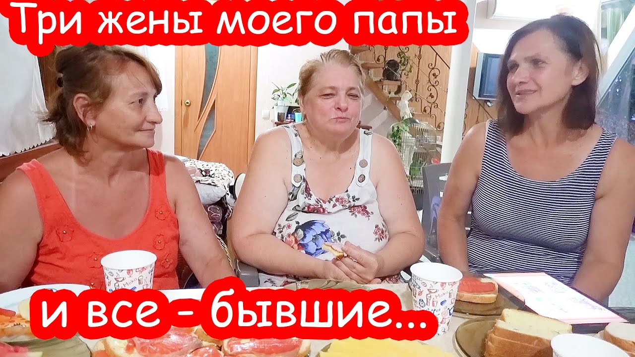 VLOG Три жены моего папы. Паук плавает в унитазе