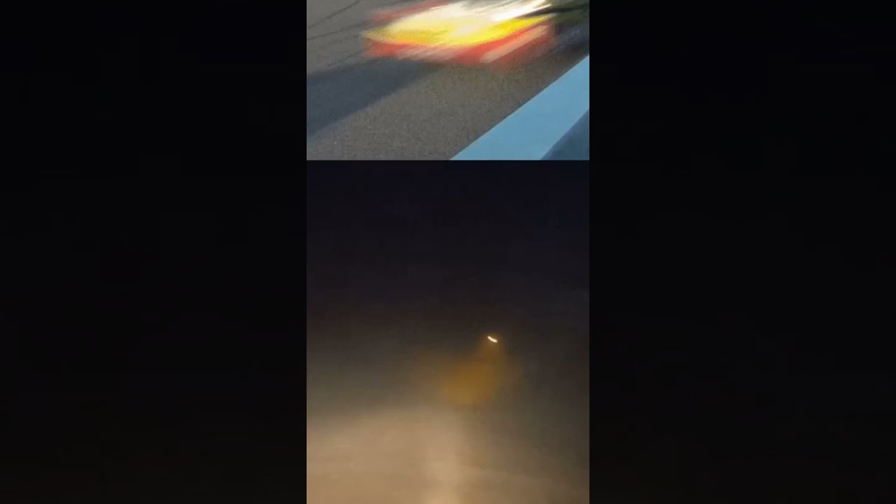 dirigindo a noite na estrada Barro