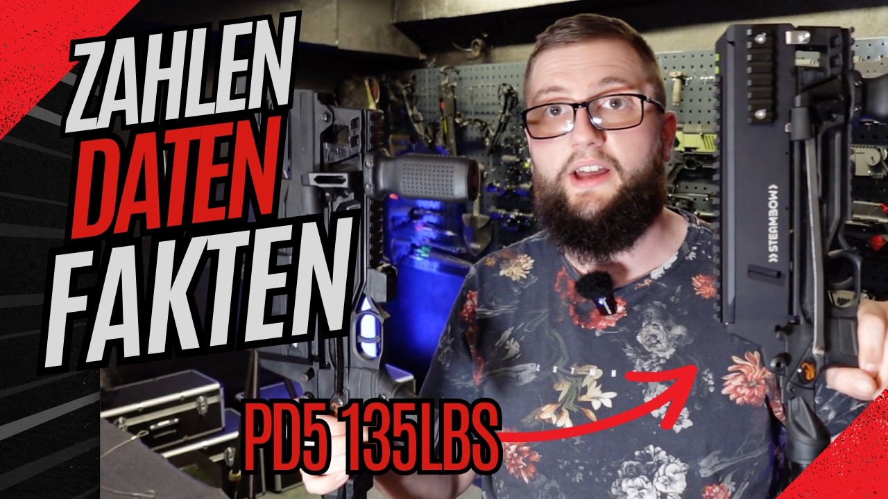 M10 vs. PD5 – Wie viel mehr bringt 135 lbs wirklich? | Armbrust-Test mit schweren & leichten Pfeilen