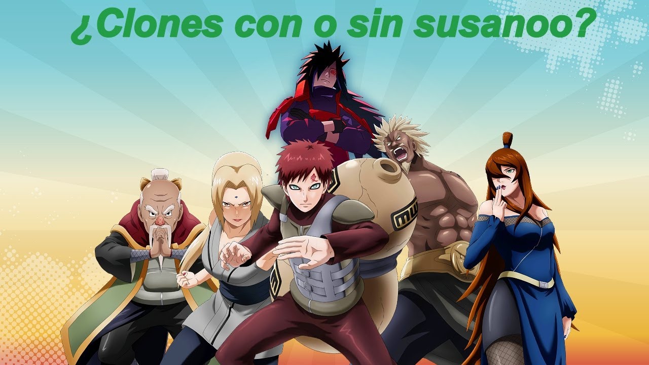 Los NINJAS que pueden BARRER EL PISO con los 5 kages - Naruto