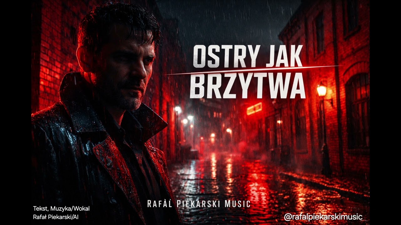 Ostry Jak Brzytwa | Dark Electro Pop | Nocny klimat  - Rafał Piekarski Music