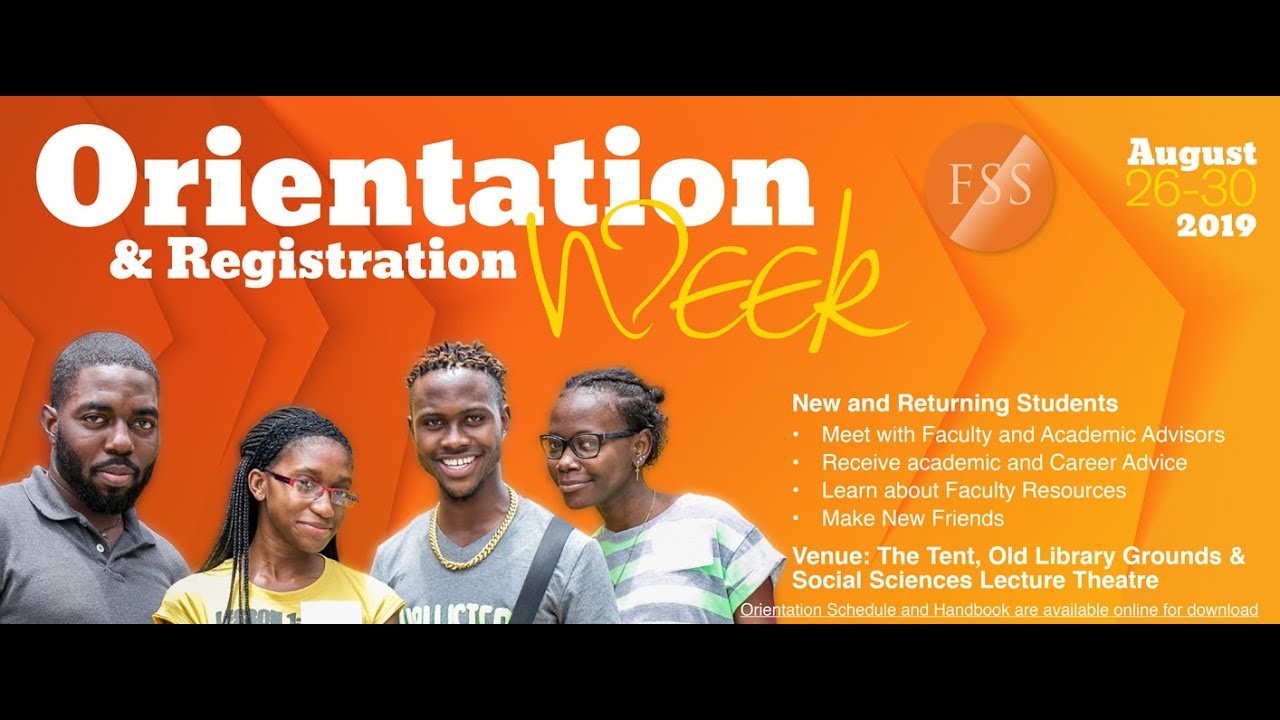 Faculty of Social Sciences Undergraduate Orientation