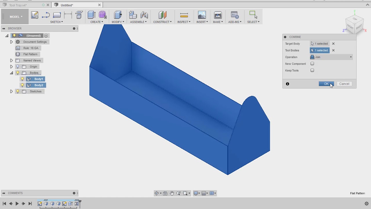 Autodesk Fusion 360 Sheet Metal