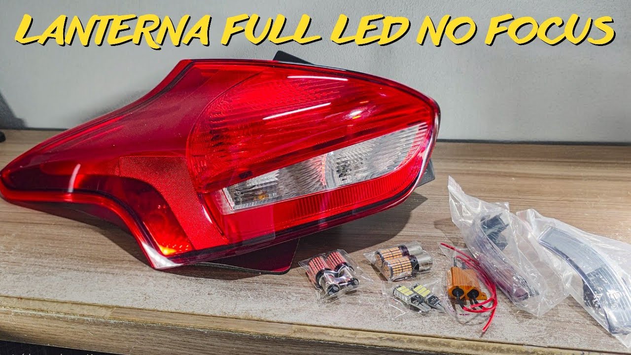 Led de freio, seta e ré! Ford Focus full led @snowstoresolutions