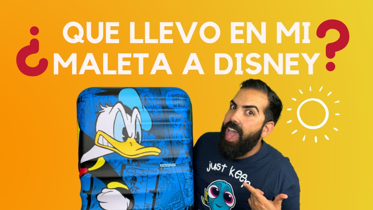 Que llevo en mi MALETA para ir a DISNEY - Tips y cosas imprescindibles para viajar a Disney World