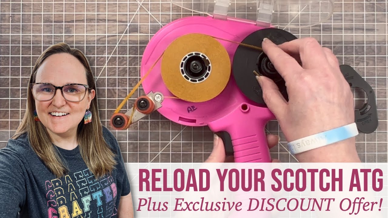Scotch ATG Loading Hacks for Faster Cardmaking Plus Exclusive DISCOUNT code!