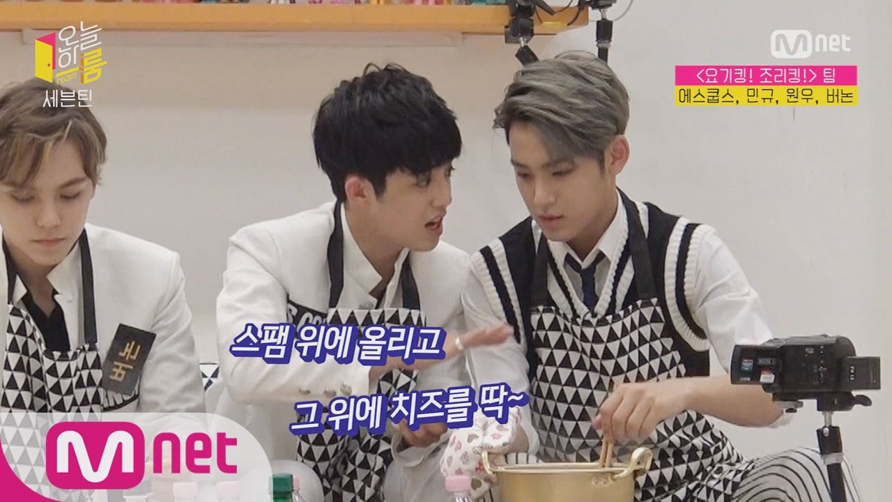 [Today′s Room] Seventeen Put PUPAE into Ramyun! Seventeen's Own Ramyun Recipe! 151021 EP.12