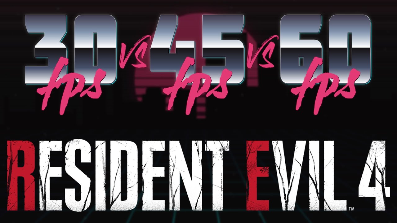 Resident Evil 4 Remake | 30FPS vs 45FPS vs 60FPS