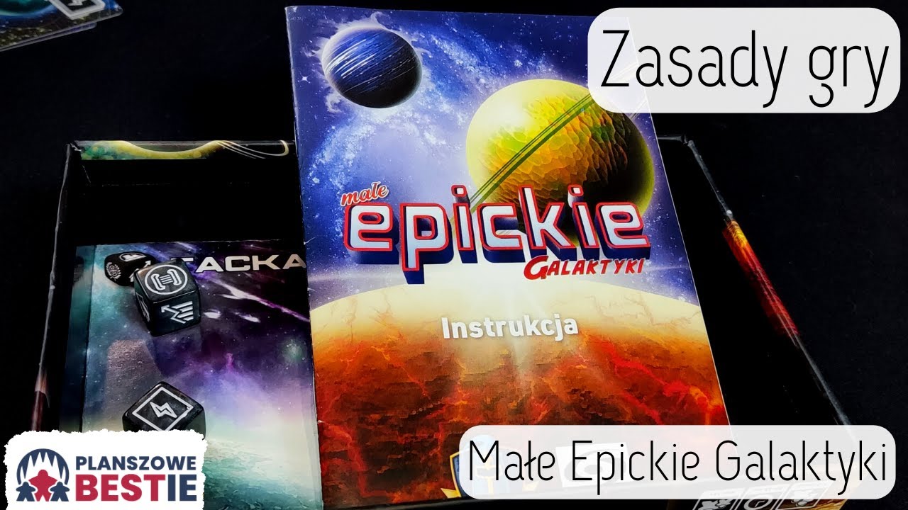 Planszowe Bestie #242 - Małe Epickie Galaktyki - zasady - 08.08.2023