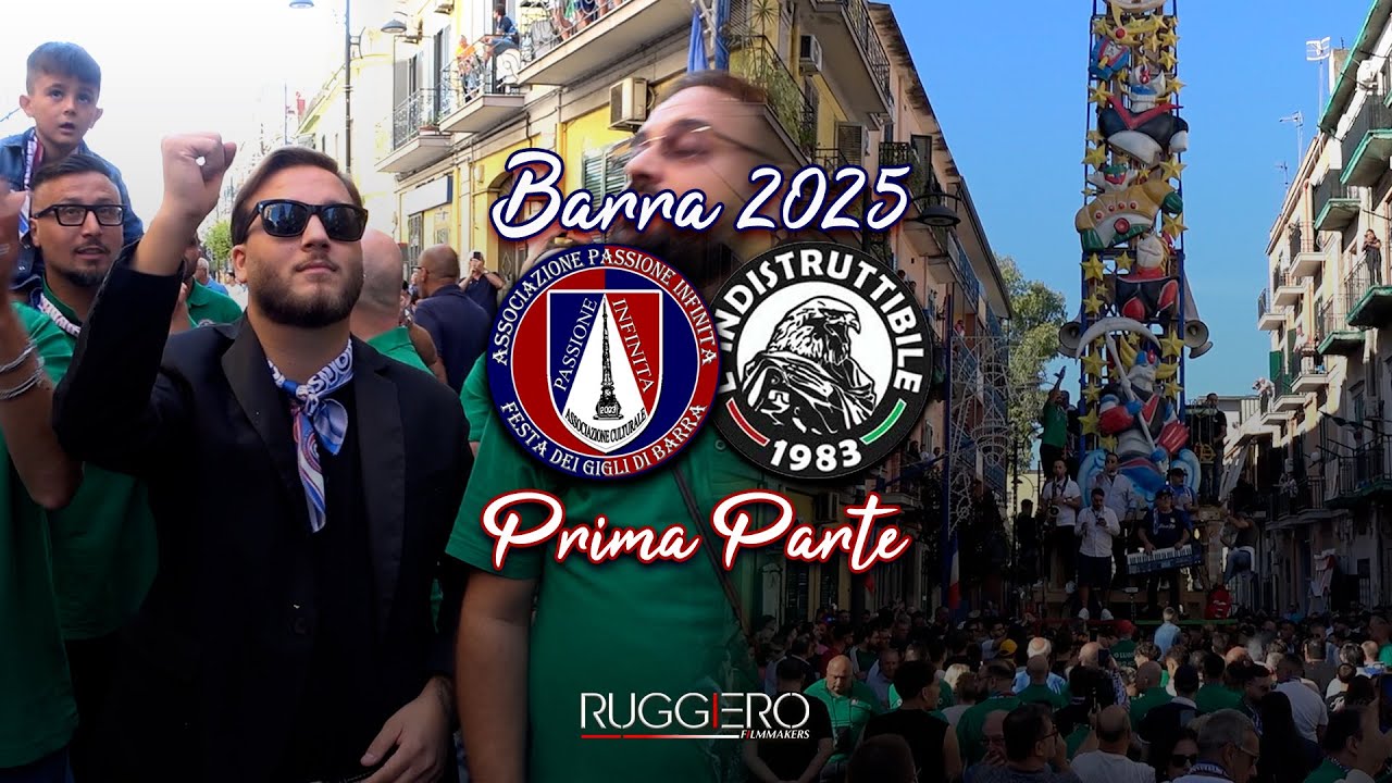 BARRA 2025 - FILM COMPLETO 1° PARTE - ASS. PASSIONE INFINITA - PARANZA INDISTRUTTIBILE ❤️ 💚