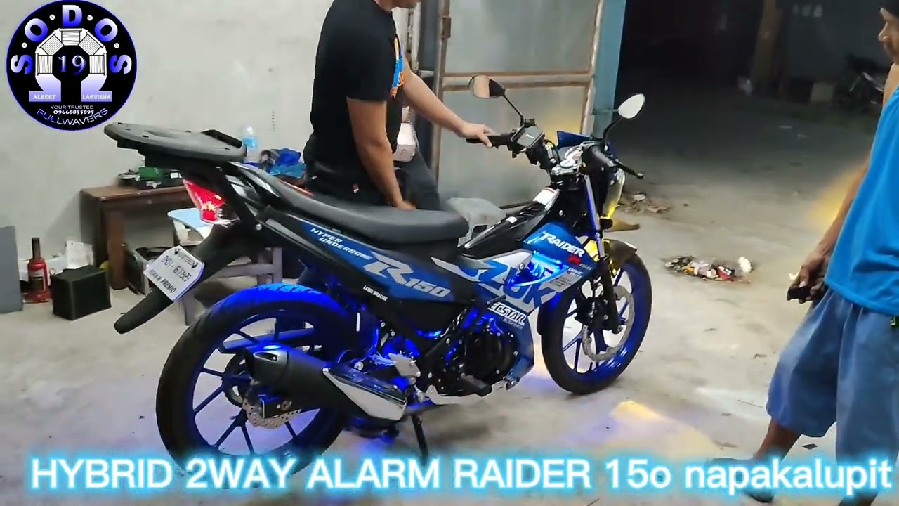 hybrid 2way alarm raider 150 hitech