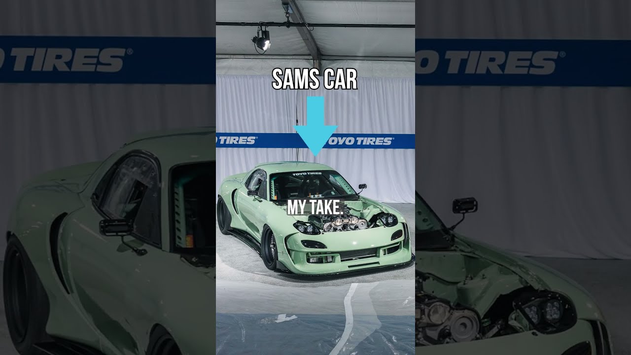 V12 Zonda Swapped Mazda RX7 VS. Rotary? 👀