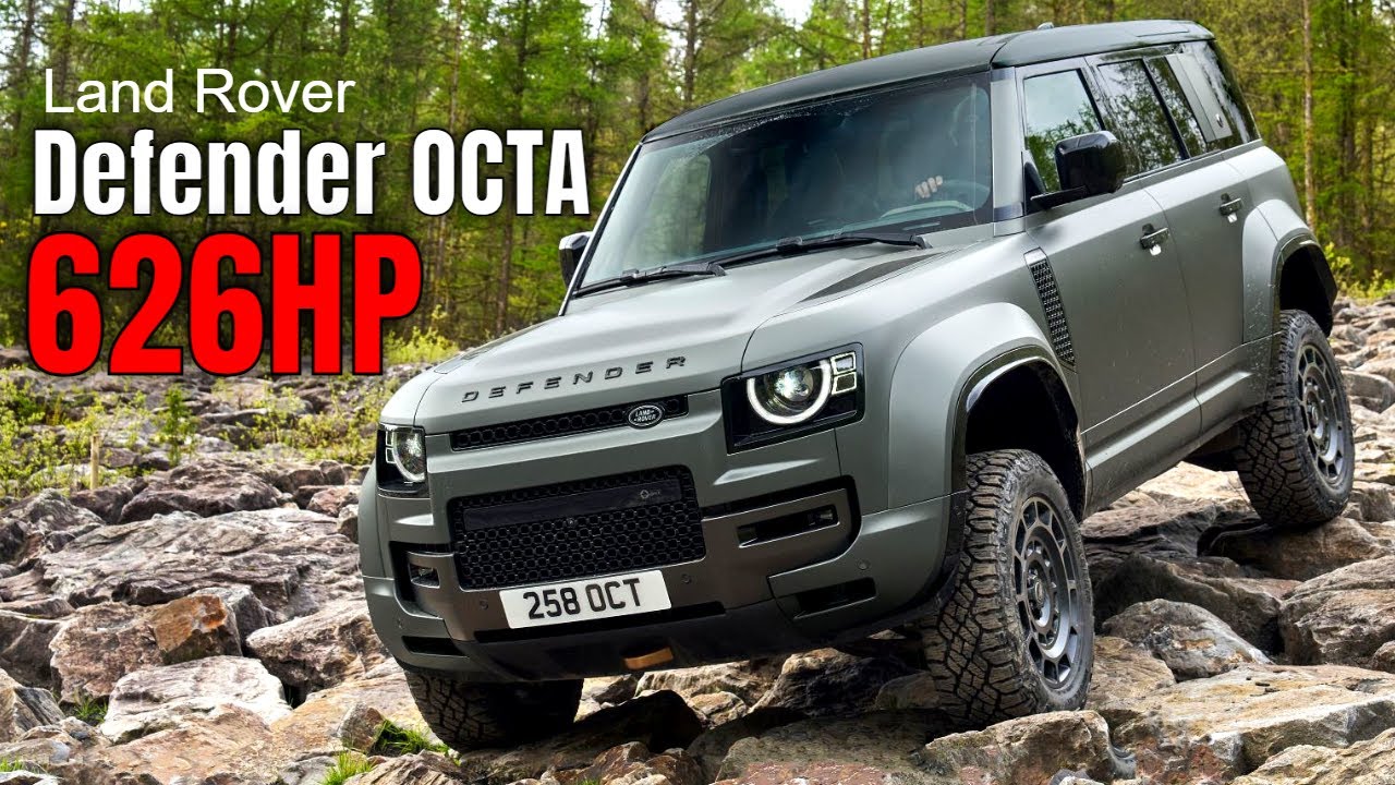 Land Rover Defender OCTA Revealed With 626 Horsepower