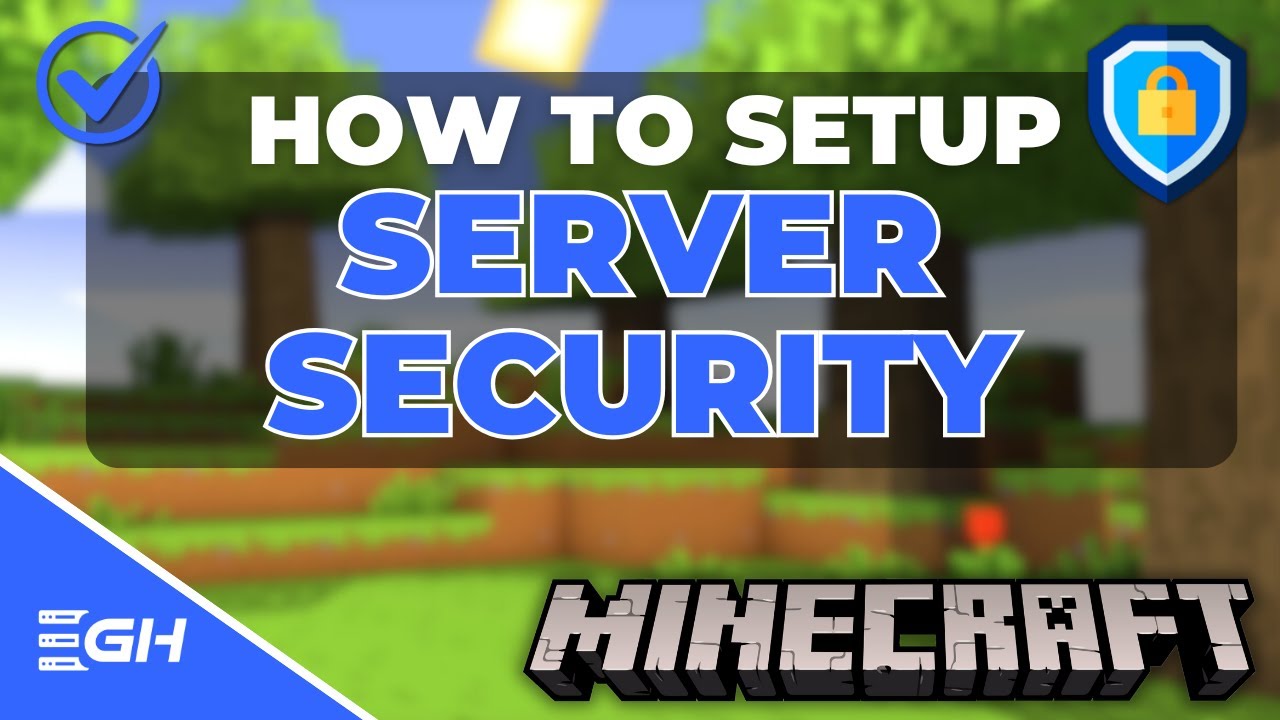 How to Set Up Server Security in Minecraft  | 2024+