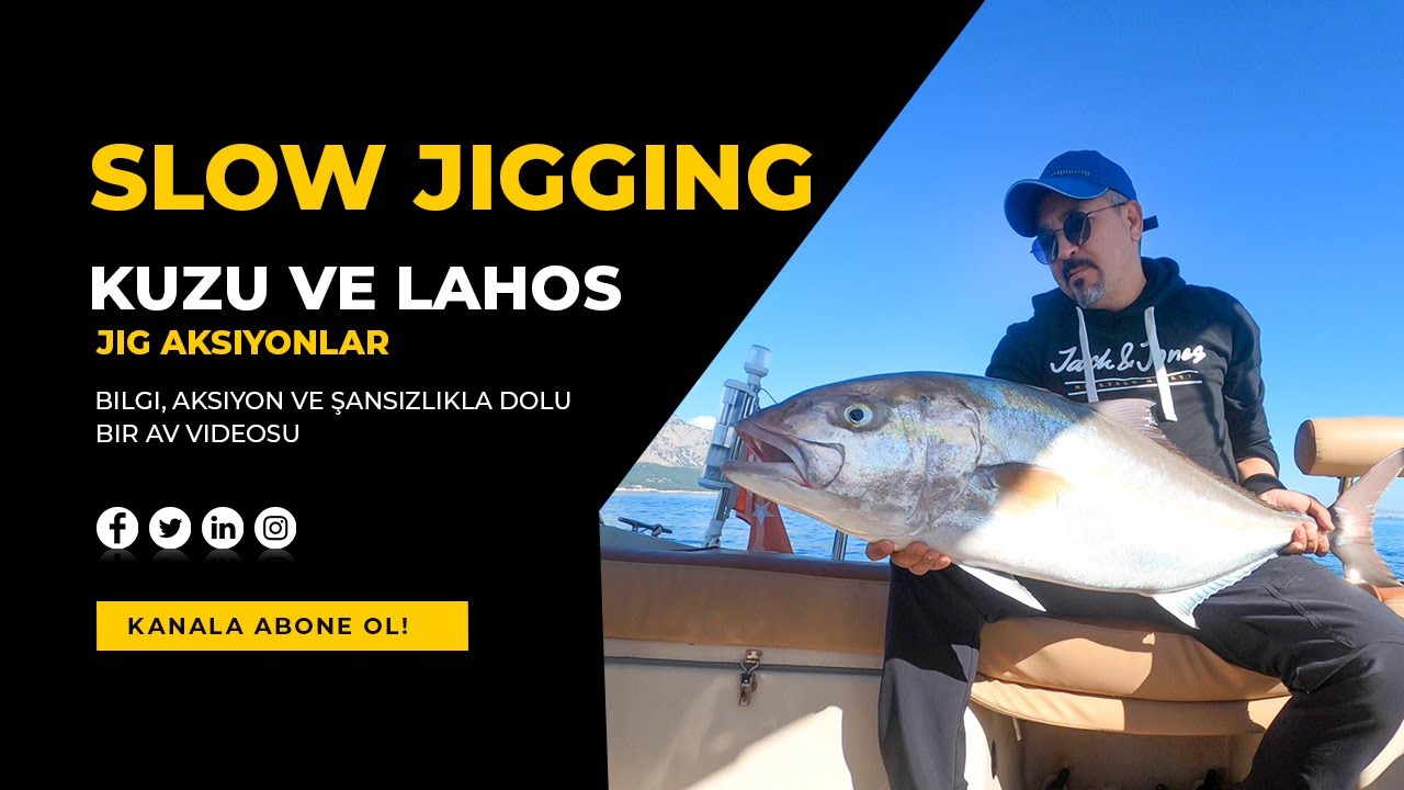 Jigle Dev kuzu ve bonus Lahos avı... (SPJ Amberjack and White Grouper)